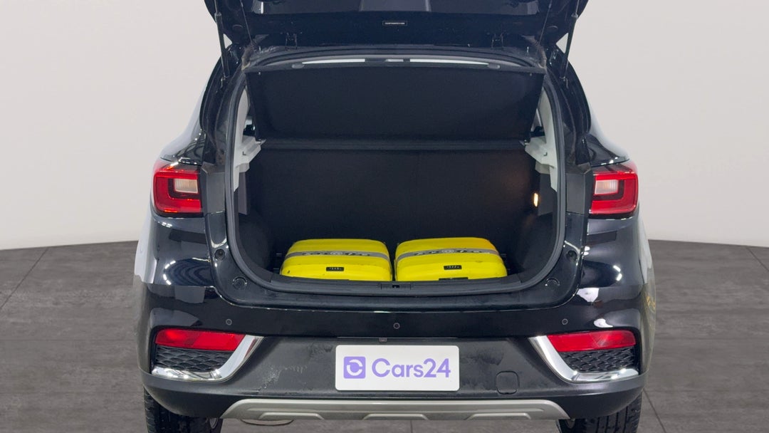 Boot Inside View with Luggage