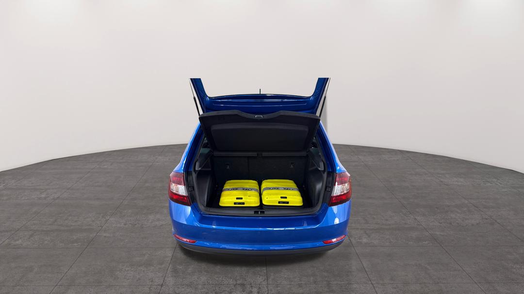 2018 SKODA Rapid Spaceback 92 Tsi, Automatic, 52040 km, Boot Inside View with Luggage