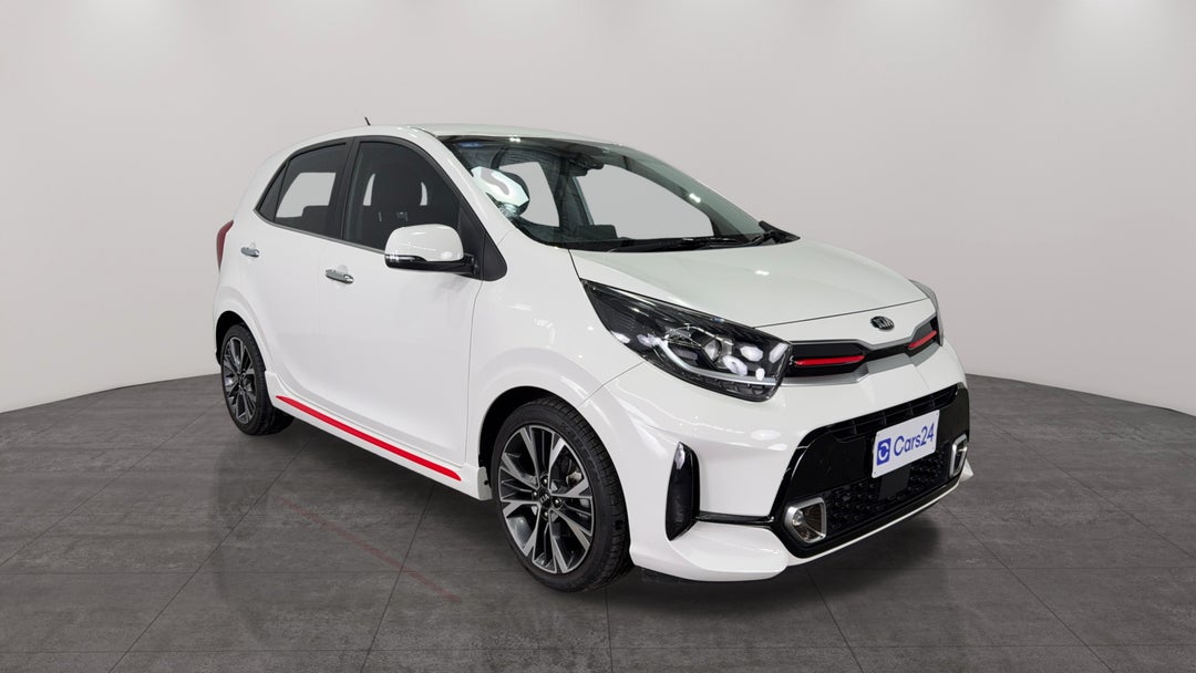 2021 Kia Picanto Gt-line (pe), Automatic, 26746 km, Right Front Diagonal (45- Degree) View