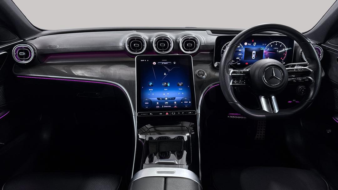 2022 Mercedes-benz C200 Mhev, Automatic, 21105 km, Dashboard View