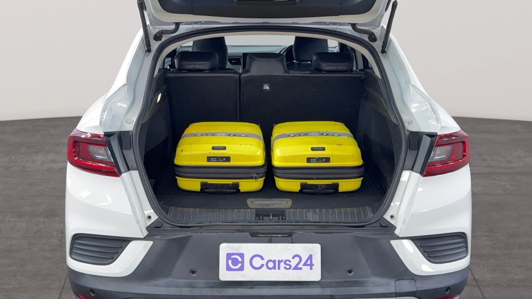 Boot Inside View with Luggage