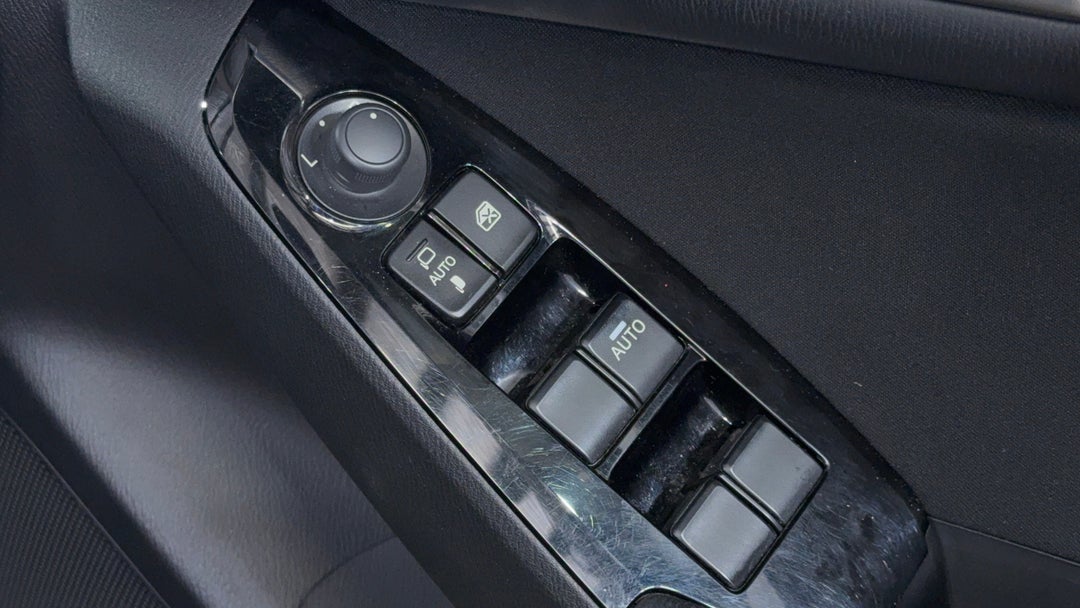 Drivers Side Door Panel Controls