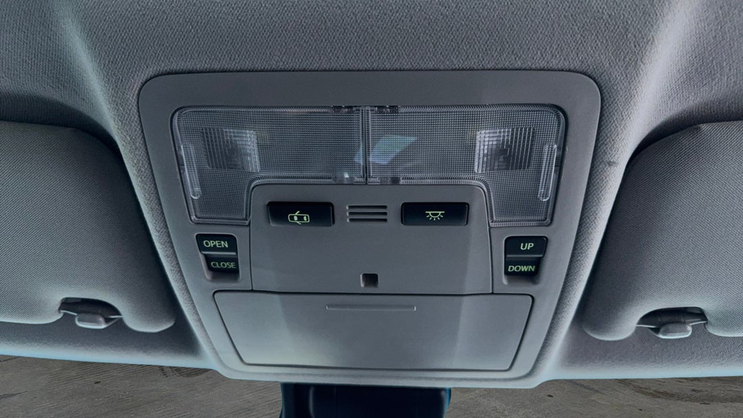 On-Roof Controls/Sunglass holder