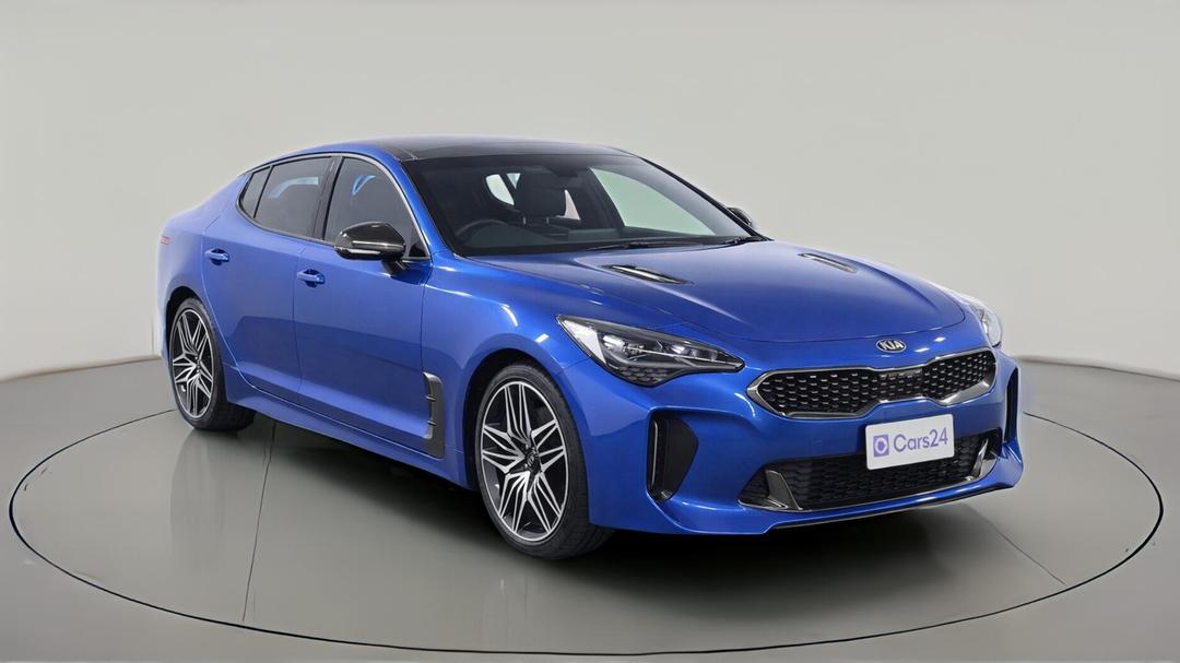 2021 Kia Stinger Gt (black Leather), Automatic, 45027 km, Right Front Diagonal (45- Degree) View