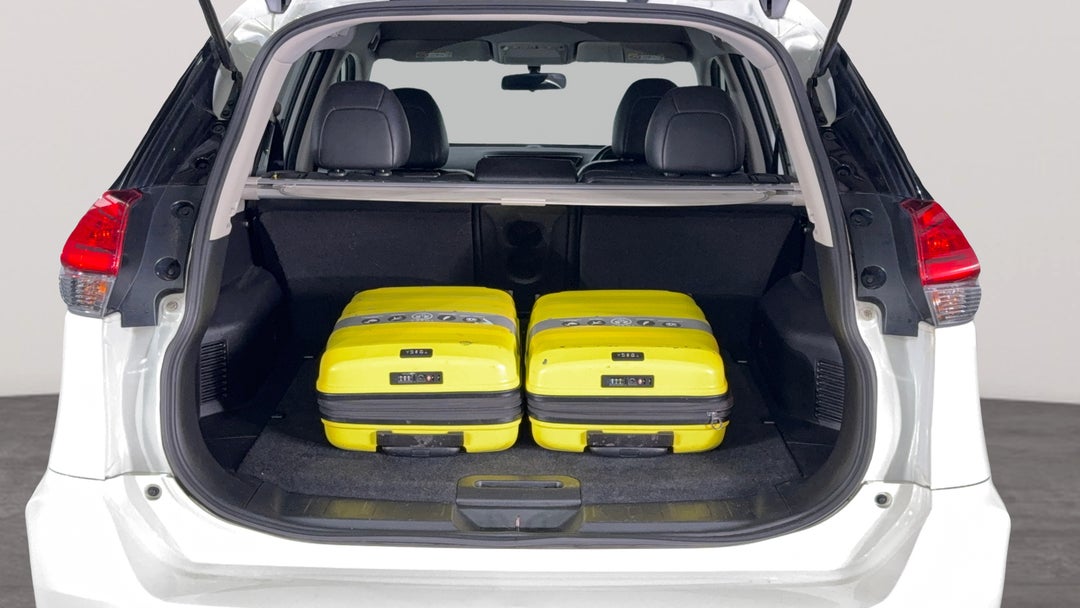 Boot Inside View with Luggage