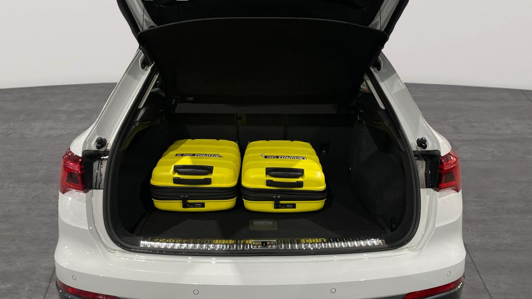 2021 Audi Q3 35 Tfsi, Automatic, 44475 km, Boot Inside View with Luggage