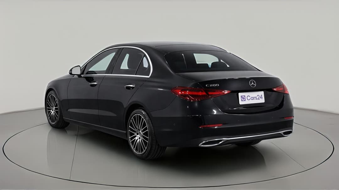 2022 Mercedes-benz C200 Mhev, Automatic, 52968 km, Left Back Diagonal (45- Degree) View