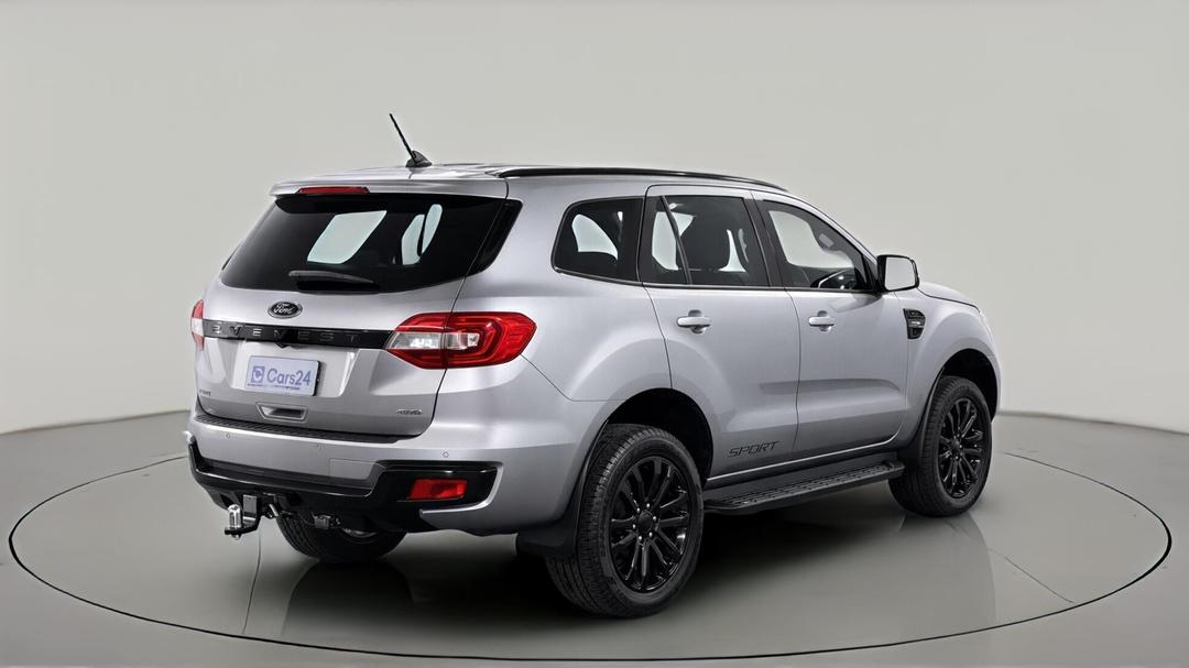 2021 Ford Everest Sport (4WD), Automatic, 81753 km, Right Back Diagonal (45- Degree) View