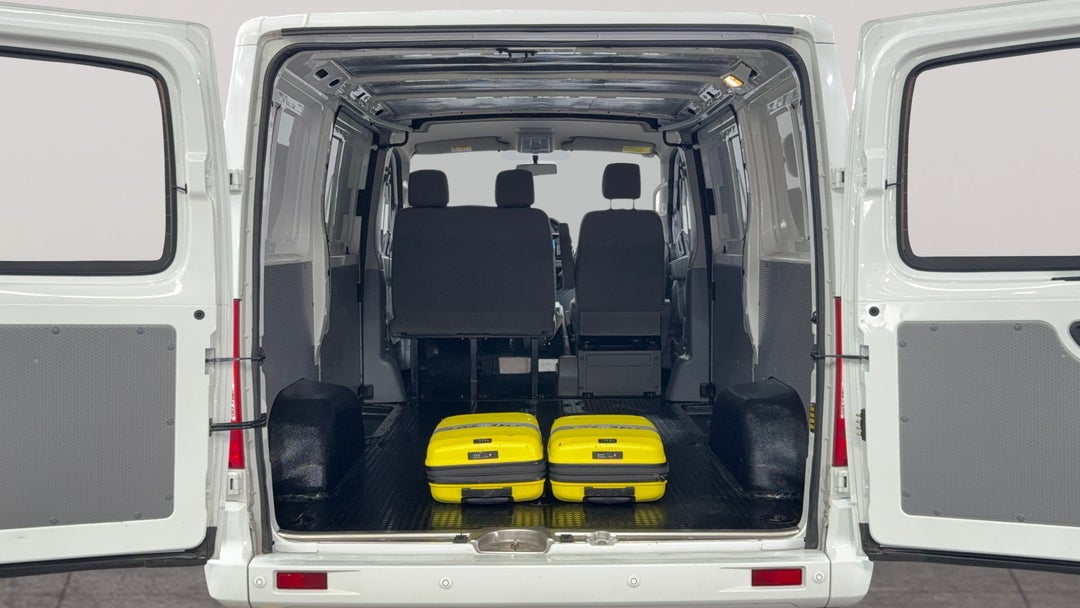 Boot Inside View with Luggage