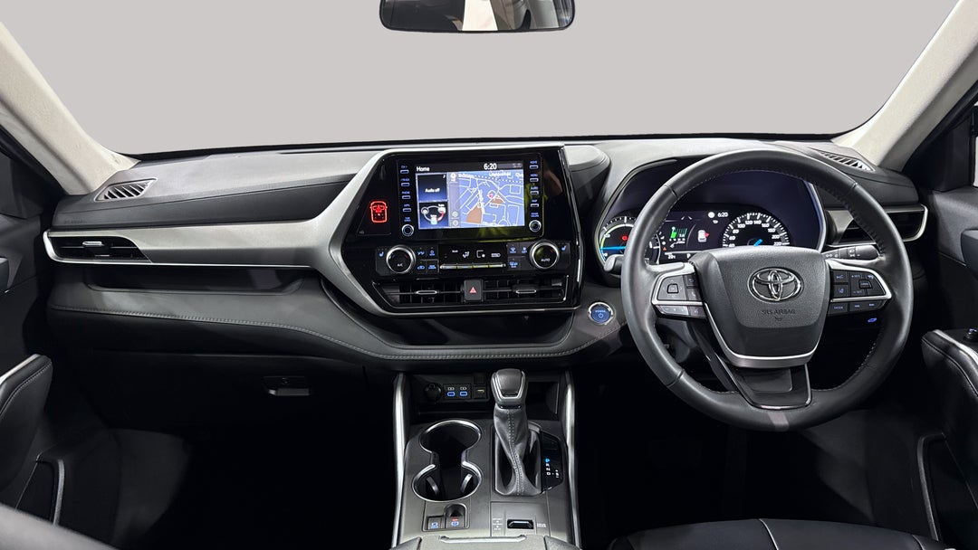 2022 Toyota Kluger Gxl Hybrid AWD, Automatic, 34771 km, Dashboard View