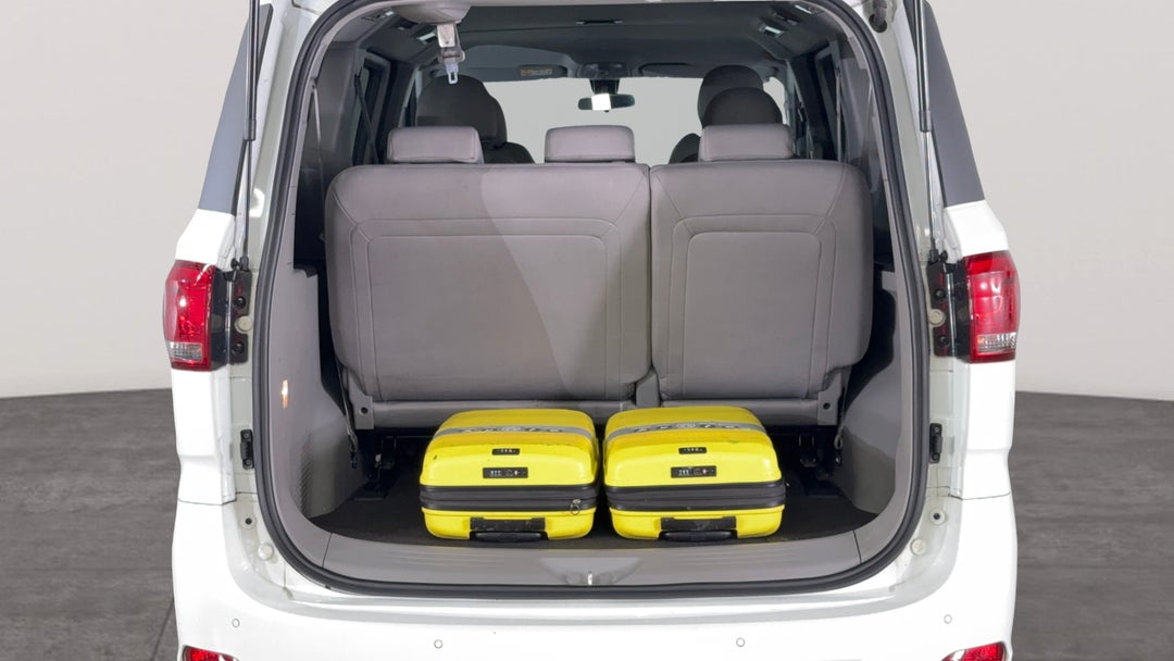 Boot Inside View with Luggage