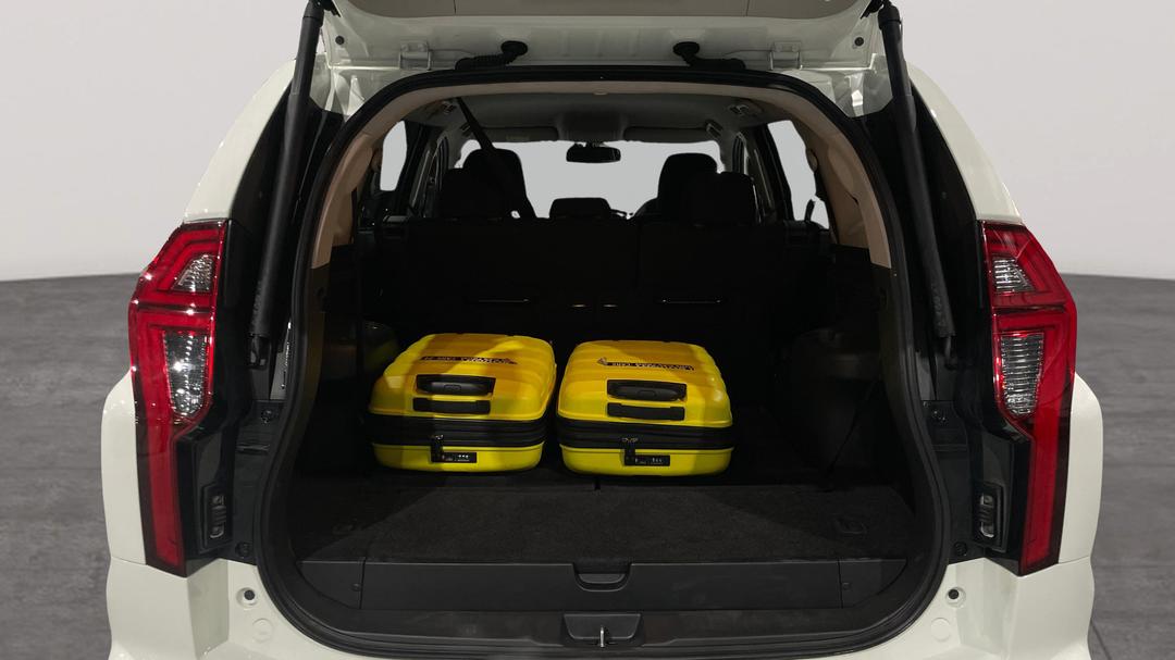 2024 Mitsubishi Pajero Sport Gls (4WD) 7 Seat, Automatic, 28905 km, Boot Inside View with Luggage
