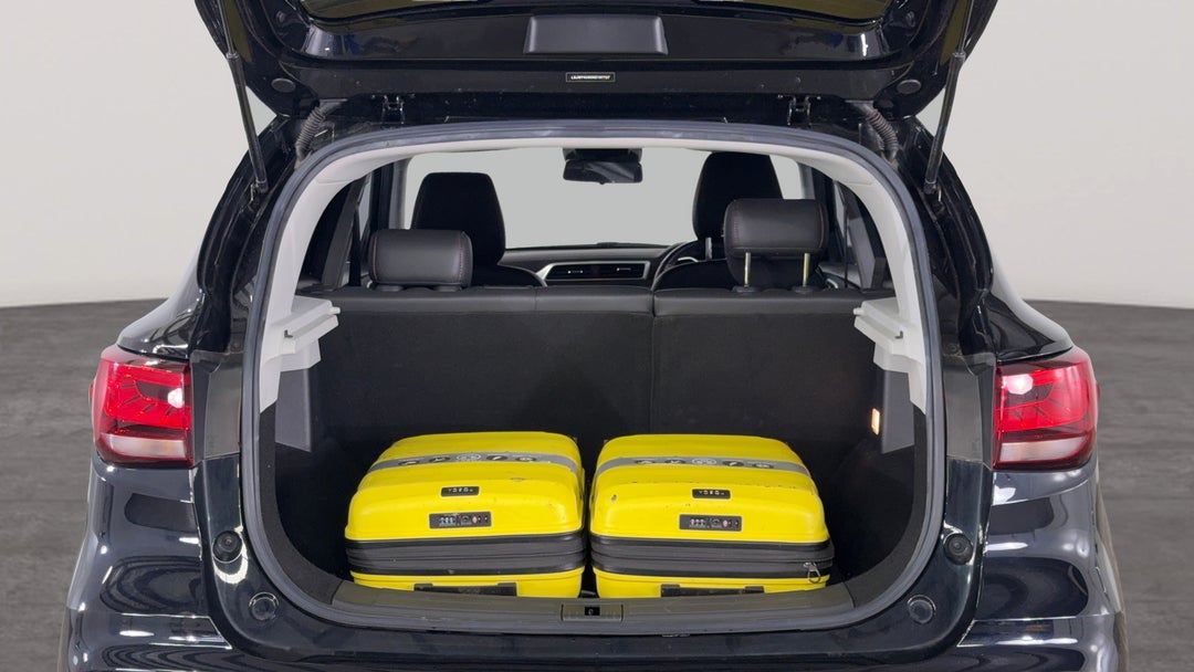 Boot Inside View with Luggage