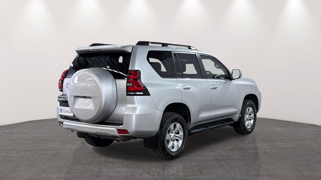 2019 Toyota Landcruiser Prado Gxl (4x4), Automatic, 93046 km, Right Back Diagonal (45- Degree) View