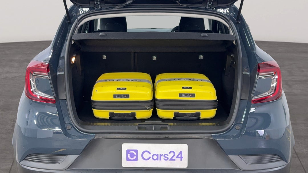 Boot Inside View with Luggage