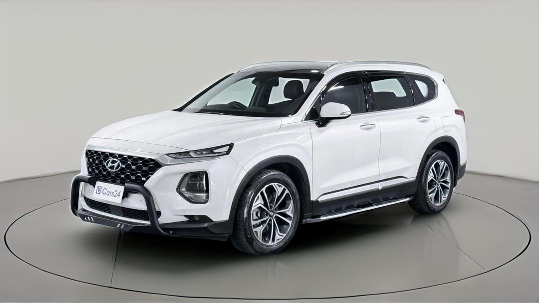 2019 Hyundai Santa Fe Highlander Crdi Blk-bge (AWD), Automatic, 88159 km, Left Front Diagonal (45- Degree) View