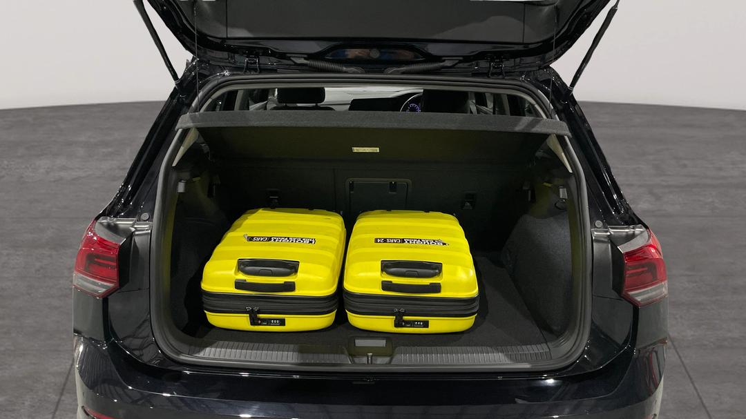 2022 Volkswagen Golf 110tsi Life, Automatic, 19346 km, Boot Inside View with Luggage