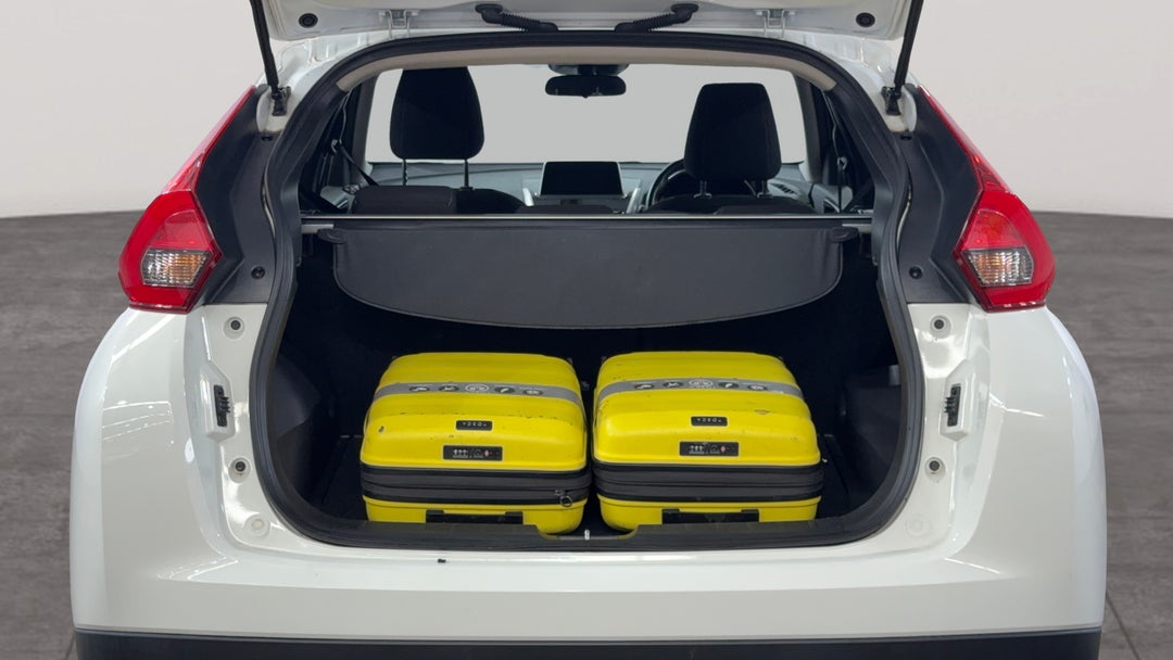 Boot Inside View with Luggage