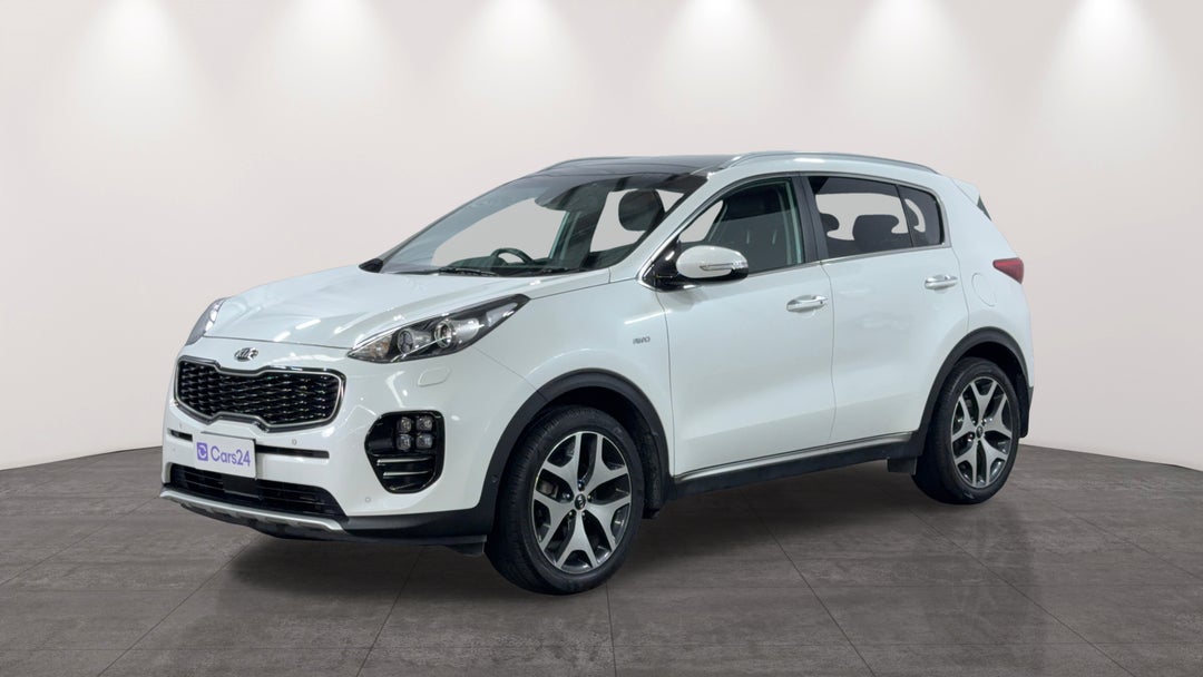 2016 Kia Sportage Platinum (AWD), Automatic, 113632 km, Left Front Diagonal (45- Degree) View