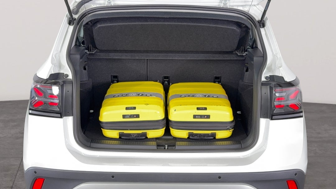 Boot Inside View with Luggage