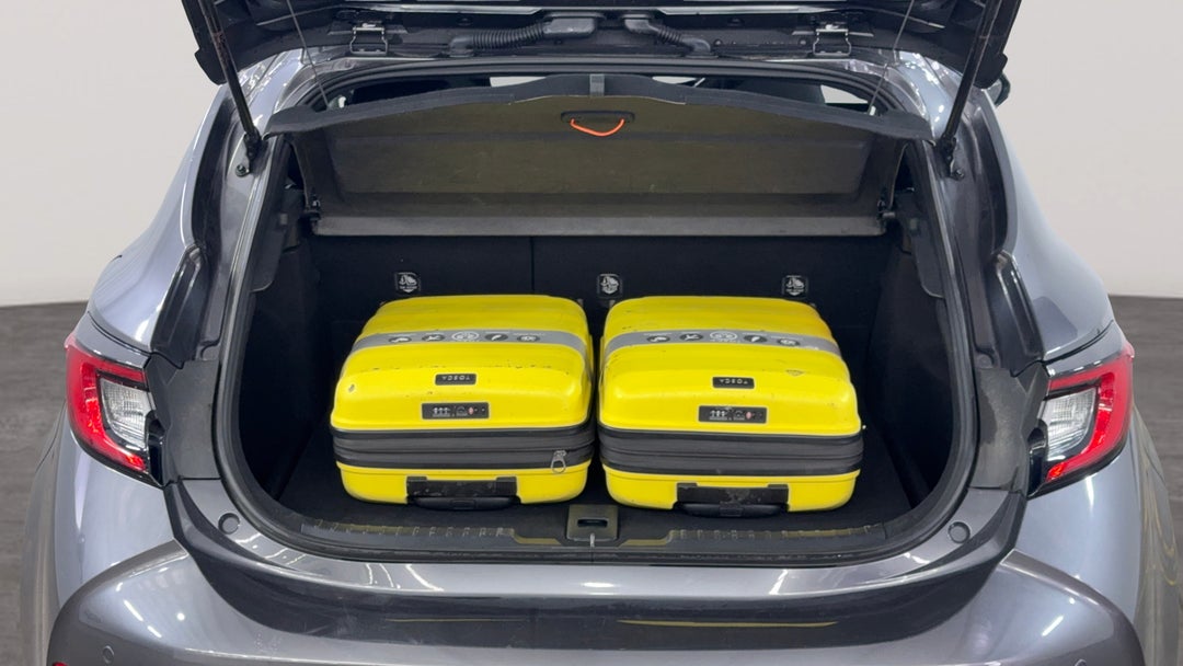 Boot Inside View with Luggage