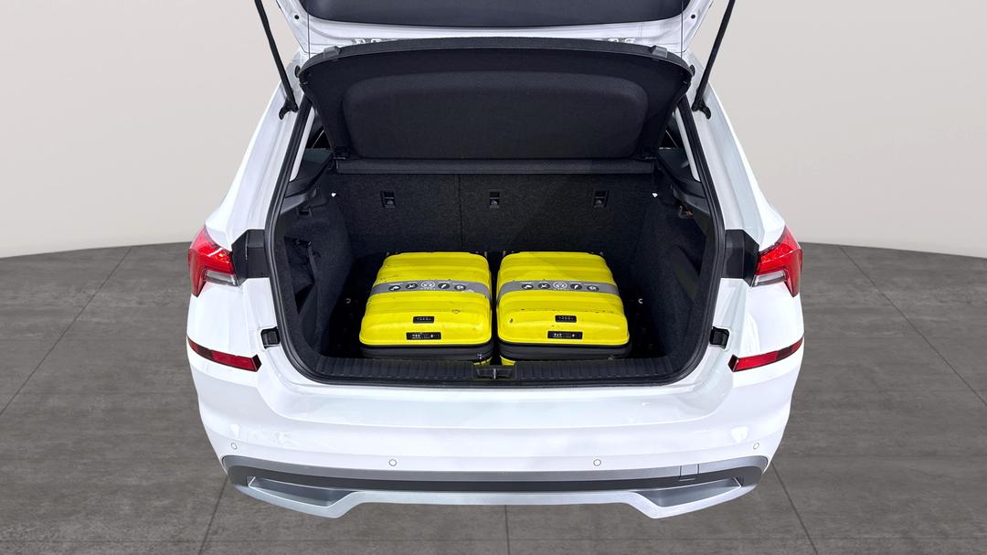 2024 SKODA Kamiq Runout 85tsi, Automatic, 32653 km, Boot Inside View with Luggage