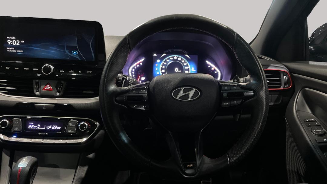 2023 Hyundai i30 N Line Premium, Automatic, 63888 km, Steering Wheel Close-up