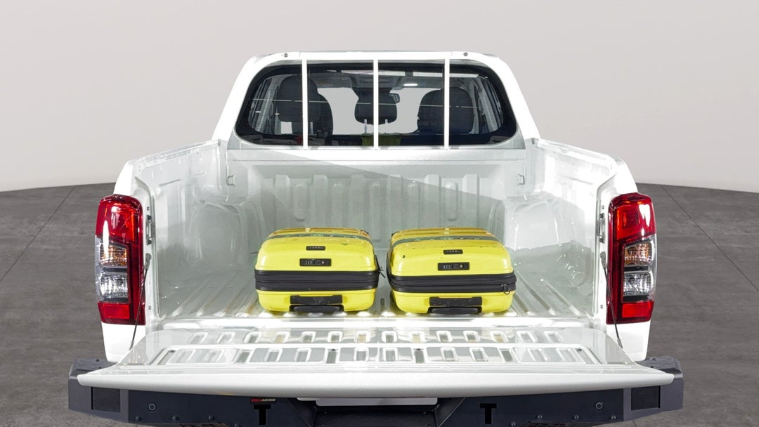 Boot Inside View with Luggage