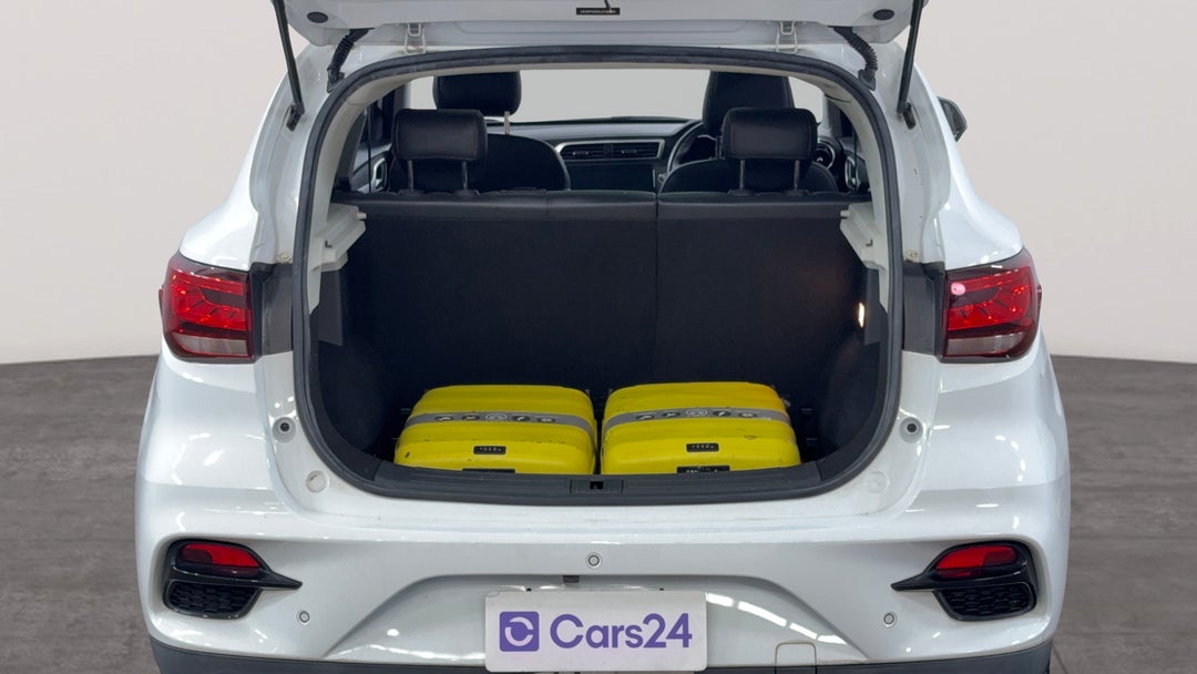 Boot Inside View with Luggage