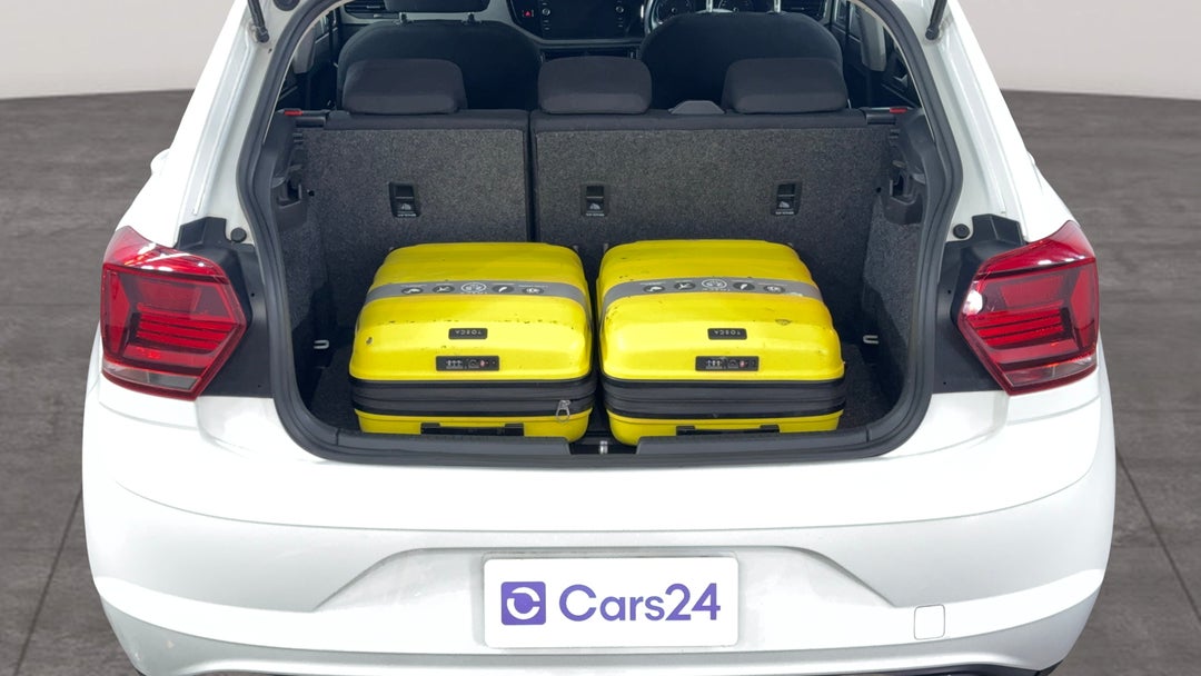 Boot Inside View with Luggage