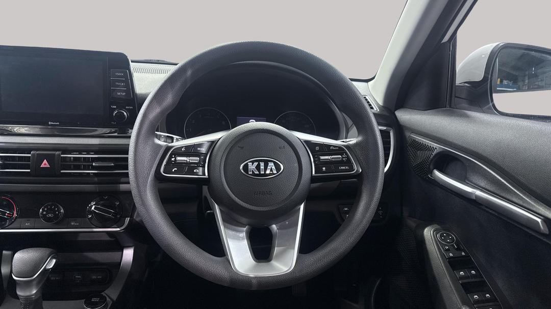 2021 Kia Seltos S (FWD) With Safety Pack, Automatic, 69377 km, Steering Wheel Close-up