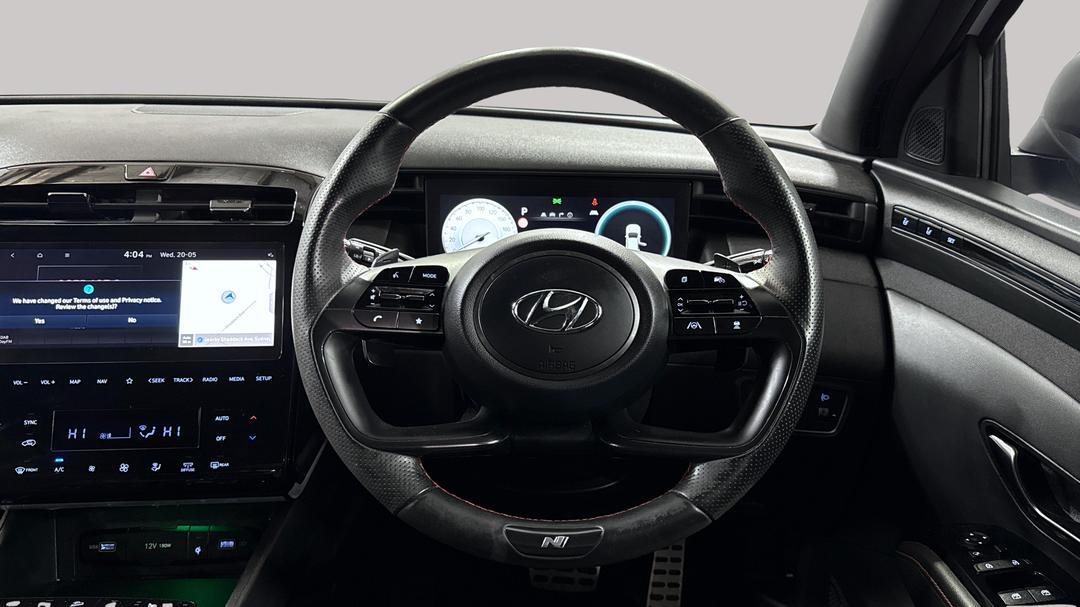 2023 Hyundai Tucson Highlander N Line (AWD), Automatic, 36712 km, Steering Wheel Close-up