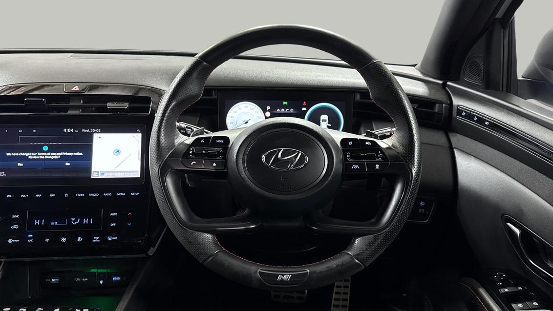 2023 Hyundai Tucson Highlander N Line (AWD), Automatic, 36712 km, Steering Wheel Close-up