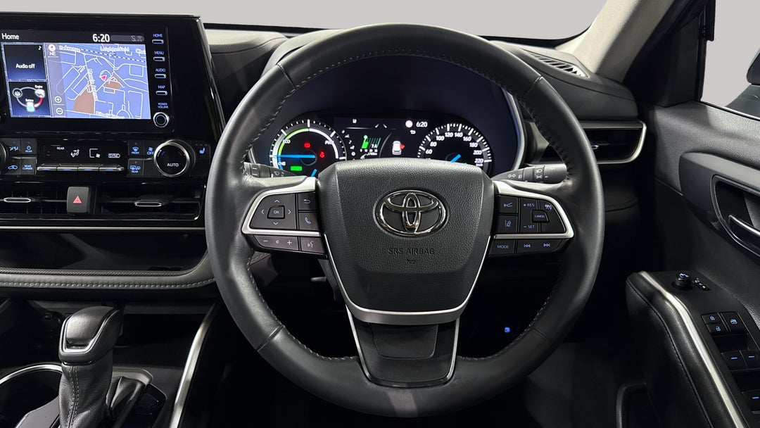 2022 Toyota Kluger Gxl Hybrid AWD, Automatic, 34771 km, Steering Wheel Close-up