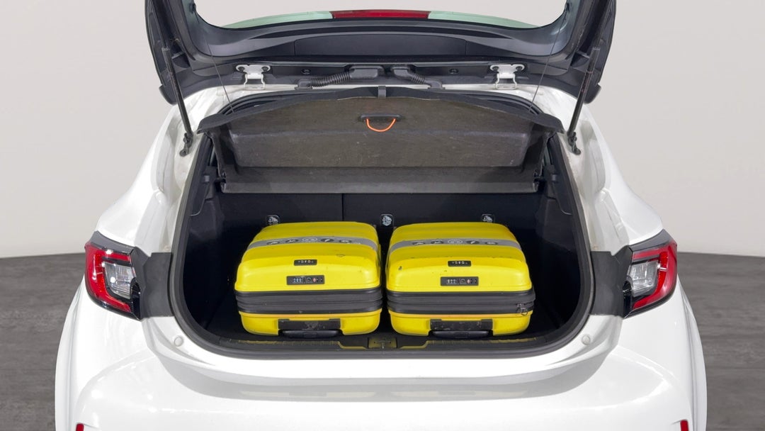 Boot Inside View with Luggage