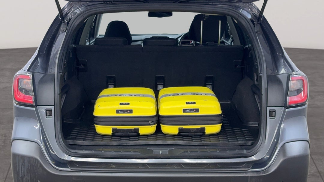 Boot Inside View with Luggage
