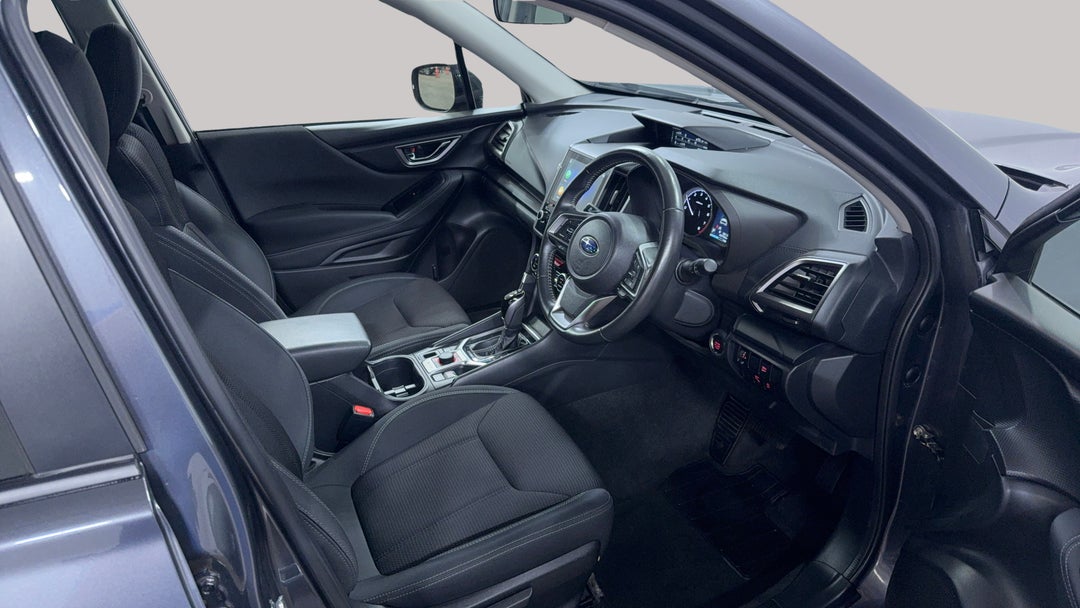 Right Side Front Door Cabin View