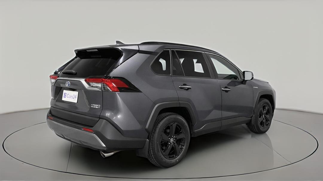 2021 Toyota RAV4 Cruiser (AWD) Hybrid, Automatic, 49840 km, Right Back Diagonal (45- Degree) View