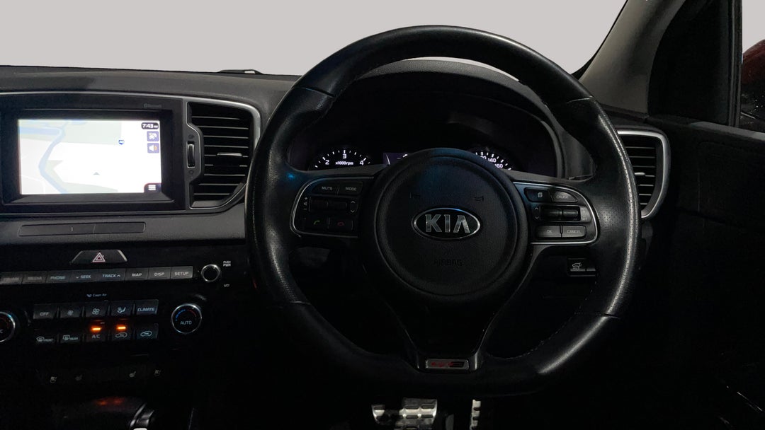 2017 Kia Sportage Gt-line (AWD), Automatic, 74004 km, Steering Wheel Close-up