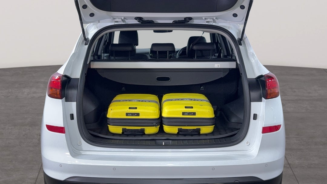 2020 Hyundai Tucson Active X (FWD), Automatic, 51402 km, Boot Inside View with Luggage