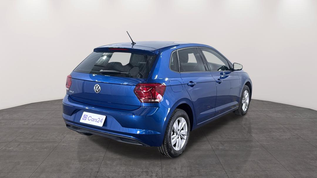 2019 Volkswagen Polo 85tsi Comfortline, Automatic, 23137 km, Right Back Diagonal (45- Degree) View