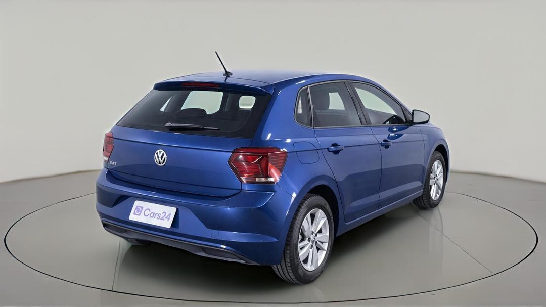 2019 Volkswagen Polo 85tsi Comfortline, Automatic, 23137 km, Right Back Diagonal (45- Degree) View
