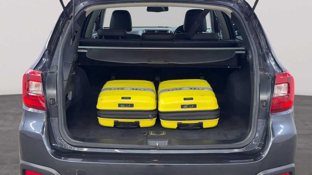 Boot Inside View with Luggage