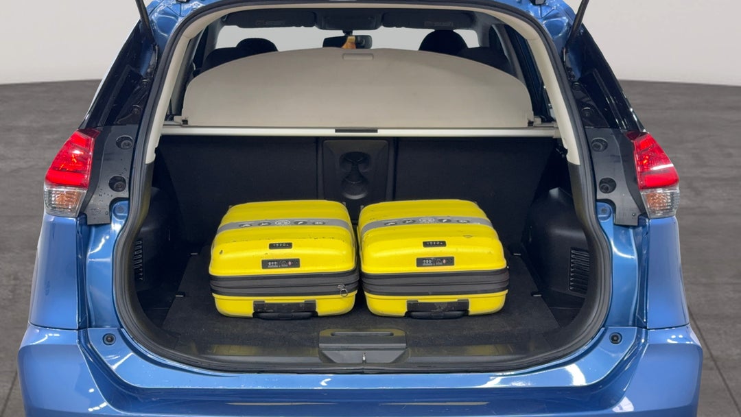 Boot Inside View with Luggage