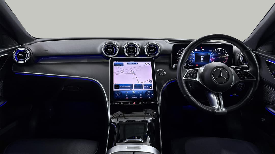 2022 Mercedes-benz C200 Mhev, Automatic, 52968 km, Dashboard View