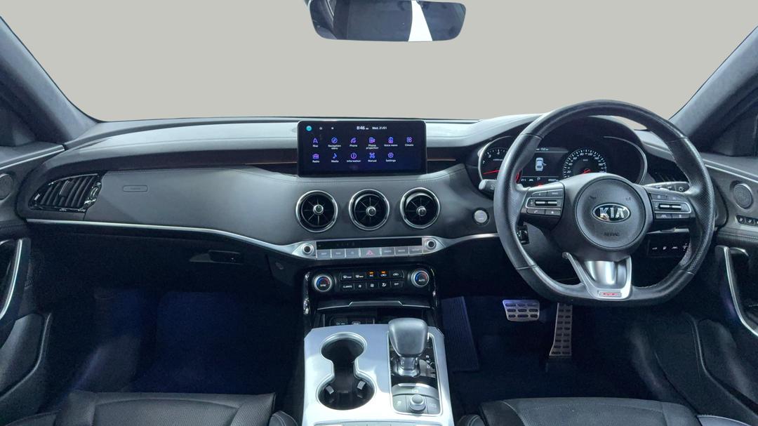 2021 Kia Stinger Gt (black Leather), Automatic, 45027 km, Dashboard View