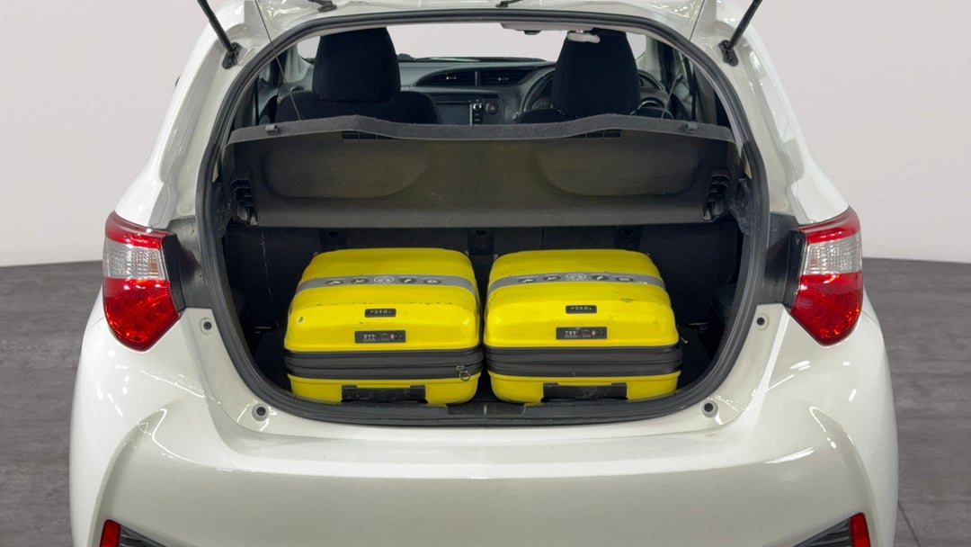 Boot Inside View with Luggage