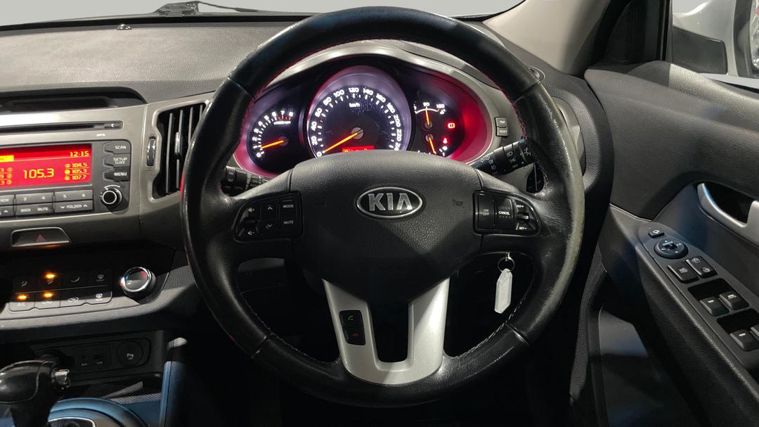 2014 Kia Sportage Si Premium (FWD), Automatic, 105429 km, Steering Wheel Close-up