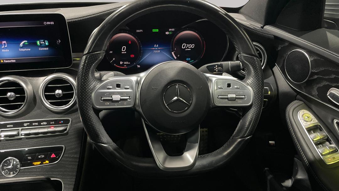 2019 Mercedes-benz C200 Eq (hybrid), Automatic, 70508 km, Steering Wheel Close-up