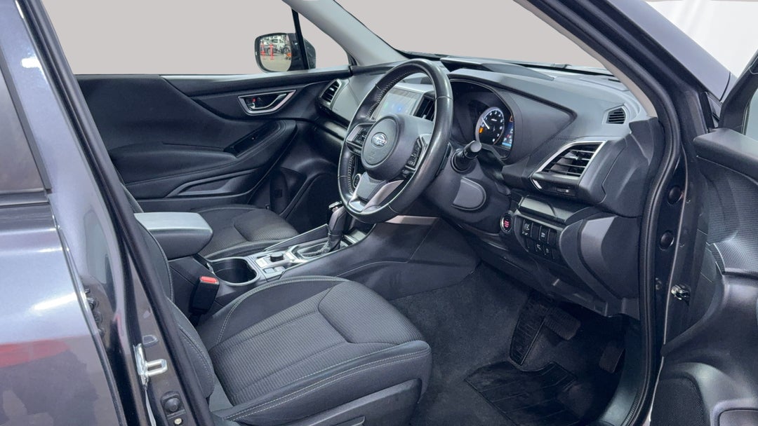 Right Side Front Door Cabin View